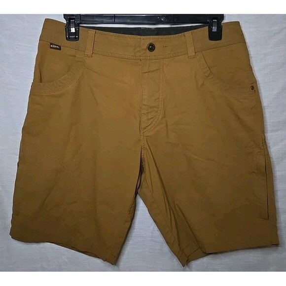 Kuhl Cargo Hiking Outdoor Shorts, Men's Sz 35 - 9" Inseam, Brown, 108846, 5125 - Picture 1 of 8